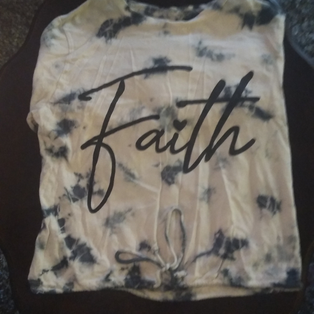Long sleeve tie-dye shirt